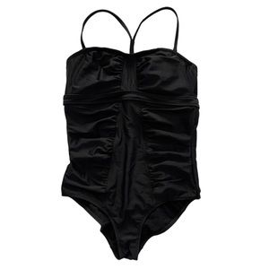 ATHLETA  Waterfall Women’s One Piece Swimsuits Color Black Size 36B/C